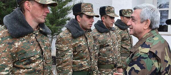 Президент Серж Саргсян с рабочим визитом посетил Нагорный Карабах - Sputnik Армения