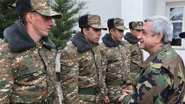 Президент Серж Саргсян с рабочим визитом посетил Нагорный Карабах - Sputnik Армения