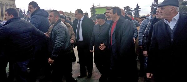 Визит Гагика Царукяна в Гюмри - Sputnik Армения