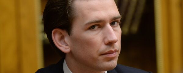 Федеральный канцлер Австрии Себастьян Курц Федеральный канцлер Австрии Себастьян Курц - Sputnik Армения