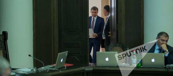 Заседание Правительства РА. Карен Карапетян - Sputnik Армения