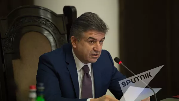 Заседание Правительства РА. Карен Карапетян - Sputnik Армения