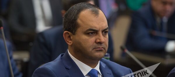 Заседание Правительства РА. Артур Давтян - Sputnik Արմենիա