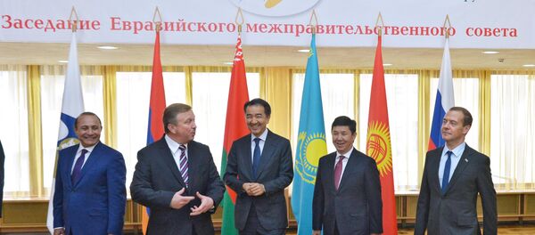 Заседание межправительственного совета стран-членов ЕАЭС в Белоруссии Заседание межправительственного совета стран-членов ЕАЭС в Белоруссии - Sputnik Армения