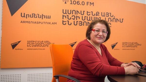 Гаяне Саакян в гостях у радио Sputnik Армения - Sputnik Արմենիա
