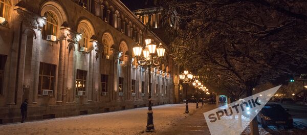 Заснеженный Ереван - Sputnik Армения