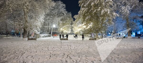 Заснеженный Ереван - Sputnik Армения