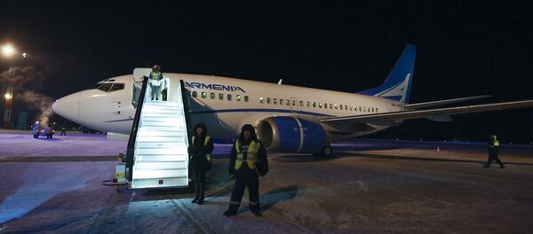 Состоялся первый рейс авиакомпании &quot;Armenia&quot; Ереван-Воронеж-Ереван - Sputnik Армения