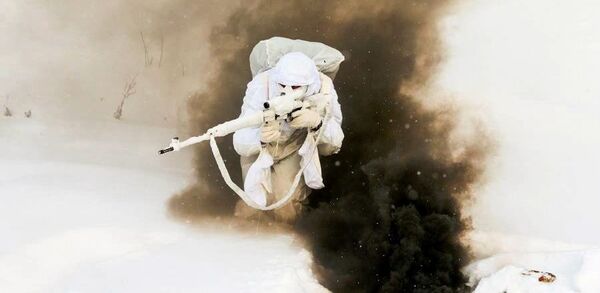 Разведчики российской военной базы в Армении приступили к горной и лыжной подготовкам Разведчики российской военной базы в Армении приступили к горной и лыжной подготовкам - Sputnik Армения