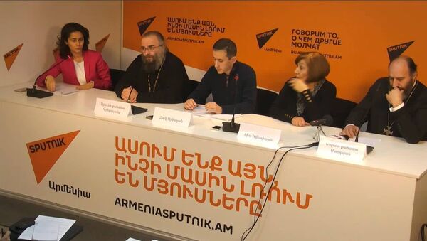 В пресс-центре Sputnik Армения состоялась пресс-конференция на тему Новый проект закона против семейного насилия: реформа или зло для нашего общества? - Sputnik Արմենիա