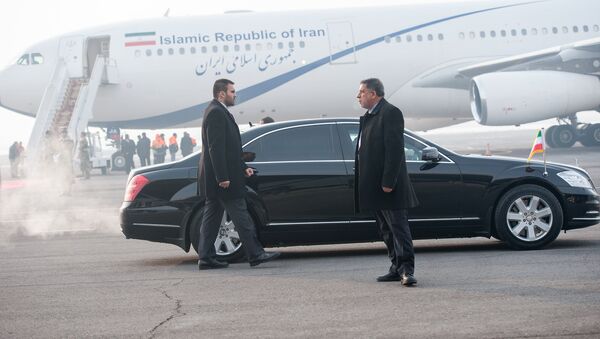 Прибытие Президента Исламской Республики Иран Хасана Роухани в Армению - Sputnik Արմենիա