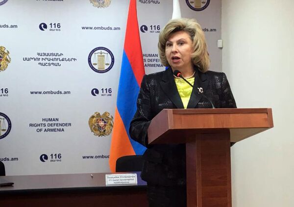 Уполномоченный по правам человека в РФ Татьяна Москалькова Уполномоченный по правам человека в РФ Татьяна Москалькова - Sputnik Արմենիա