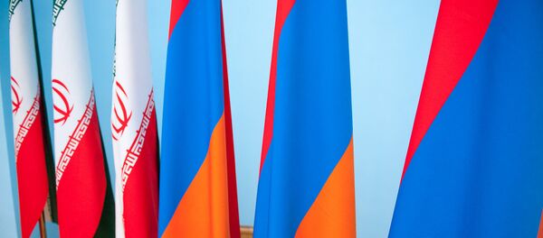 Флаги Ирана и Армении - Sputnik Армения