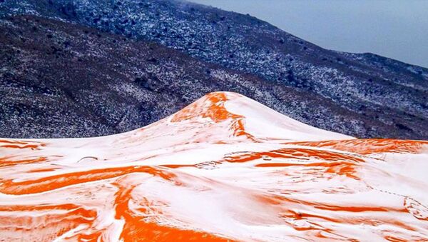 Снег в пустыне Сахара - Sputnik Армения