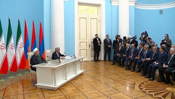 Армения и Иран углубляют экономическое сотрудничество - Sputnik Արմենիա