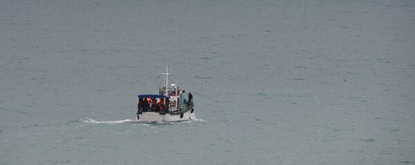 Поисково-спасательные работы на месте крушения самолёта Ту-154 Минобороны РФ в Сочи - Sputnik Արմենիա