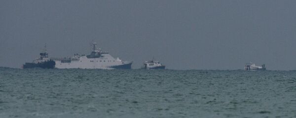 Поисково-спасательные работы на месте крушения самолёта Ту-154 Минобороны РФ в Сочи - Sputnik Армения