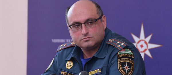 Замминистра ЧС Абхазии Тигран Делибалтян - Sputnik Армения
