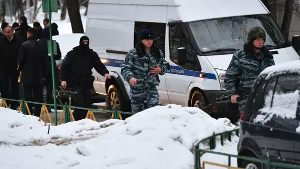 Ситуация на Ельнинской улице в Москве - Sputnik Армения