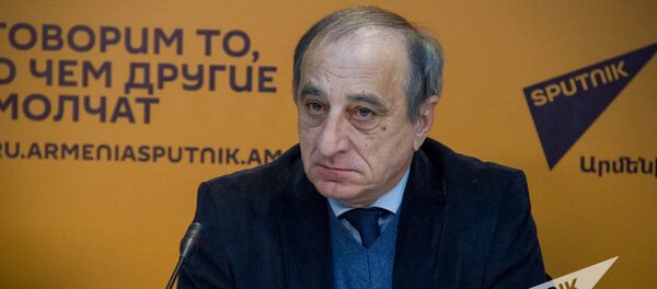 Давид Мурадян. П/к пресс-конференция, посвященная первой кинопремии для отечественных фильмов Анаит - Sputnik Армения