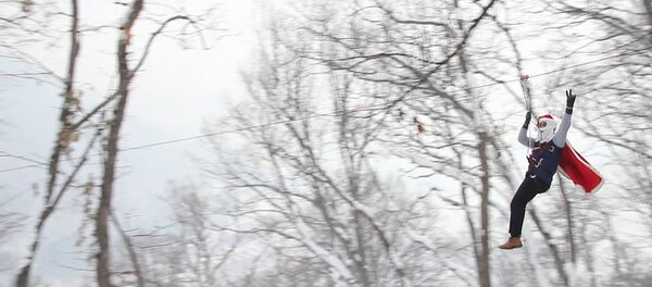 Команда проекта Sputnik Экстрим представляет недавно открывшийся в Цахкадзоре зиплайн - Sputnik Армения