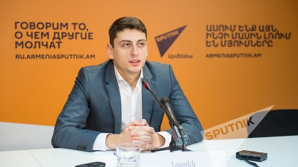 Нарек Ахназарян в Sputnik Армения - Sputnik Արմենիա