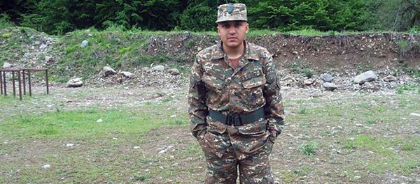 Эдгар Нараян. Погиб во время диверсии Азербайджанской стороны Эдгар Нараян. Погиб во время диверсии Азербайджанской стороны - Sputnik Արմենիա