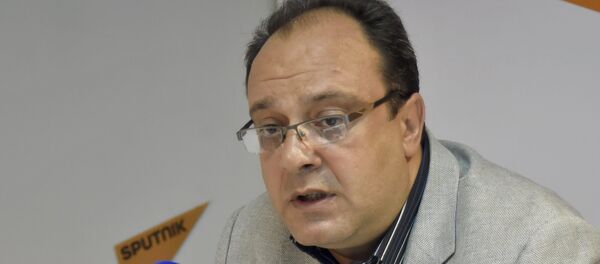 Председатель общественной организации Европейская интеграция Карен Бекарян Председатель общественной организации Европейская интеграция Карен Бекарян - Sputnik Армения
