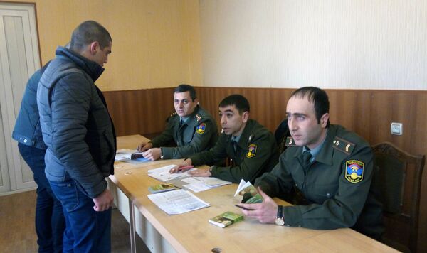 Зимний призыв в армию 2017, Гюмри Зимний призыв в армию 2017, Гюмри - Sputnik Արմենիա