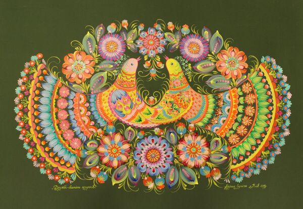 Работа украинской художницы Марины Саркисян Работа украинской художницы Марины Саркисян - Sputnik Армения