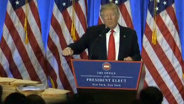 LIVE: Первая официальная пресс-конференция избранного президента США Дональда Трампа - Sputnik Армения