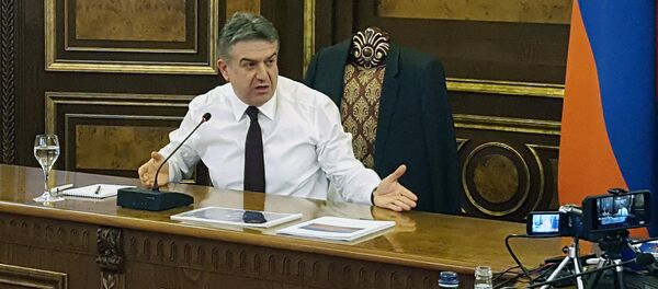 Пресс-конференция Карена Карапетяна Пресс-конференция Карена Карапетяна - Sputnik Արմենիա