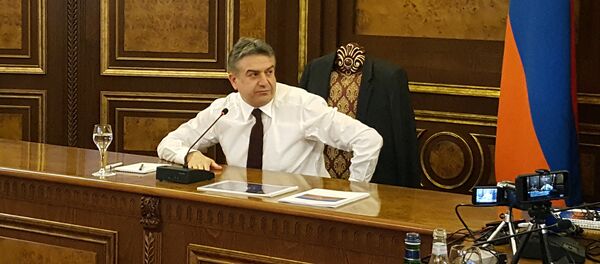 Пресс-конференция Карена Карапетяна Пресс-конференция Карена Карапетяна - Sputnik Արմենիա