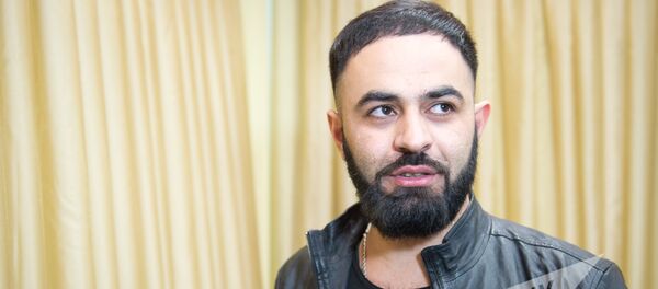 П/к победителя конкурса X фактор в Украине Севака Ханагяна в Ереване П/к победителя конкурса X фактор в Украине Севака Ханагяна в Ереване - Sputnik Армения