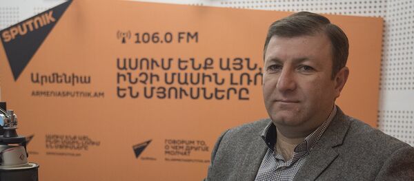 Армен Смбатян, секретарь ЦИК Армении Армен Смбатян, секретарь ЦИК Армении - Sputnik Արմենիա