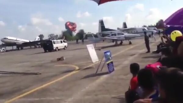 СПУТНИК_Истребитель разбился во время авиашоу в Тайланде - Sputnik Армения