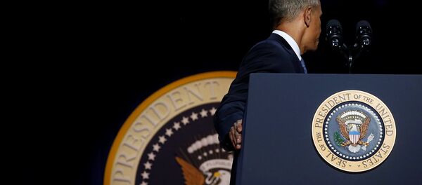 Барак Обама после прощальной речи в Чикаго - Sputnik Արմենիա