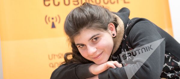 Армянская участница шоу талантов Ты – супер! Сабина Армянская участница шоу талантов Ты – супер! Сабина - Sputnik Армения