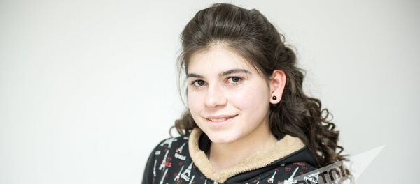 Армянская участница шоу талантов Ты – супер! Сабина Армянская участница шоу талантов Ты – супер! Сабина - Sputnik Արմենիա