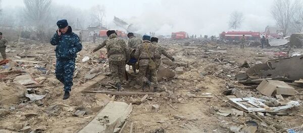 Место крушение самолета под Бишкеком Место крушение самолета под Бишкеком - Sputnik Արմենիա