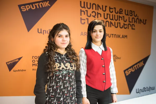 П/к армянских участников шоу талантов Ты – супер!. Сабина и Ангелина П/к армянских участников шоу талантов Ты – супер!. Сабина и Ангелина - Sputnik Армения