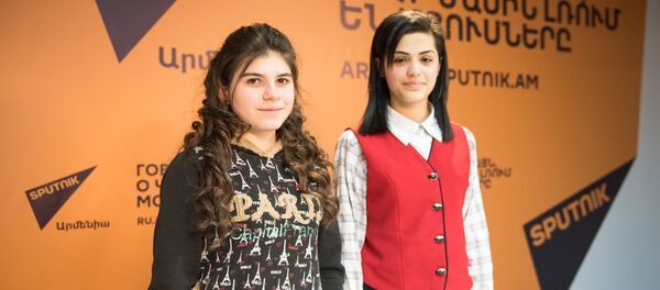П/к армянских участников шоу талантов Ты – супер!. Сабина и Ангелина П/к армянских участников шоу талантов Ты – супер!. Сабина и Ангелина - Sputnik Արմենիա