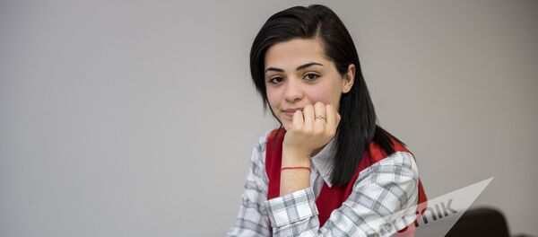 Армянская участница шоу талантов Ты – супер! Ангелина - Sputnik Армения