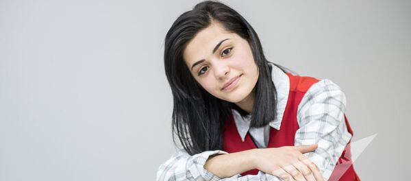 Армянская участница шоу талантов Ты – супер! Ангелина - Sputnik Армения