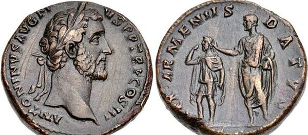 Упоминание об Армении на древнеримских монетах - Sputnik Армения