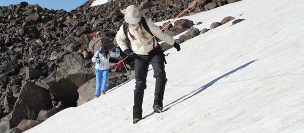 Восхождение альпинистов на гору Арагац - Sputnik Армения