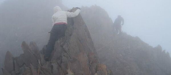 Восхождение альпинистов на гору Арагац  - Sputnik Армения