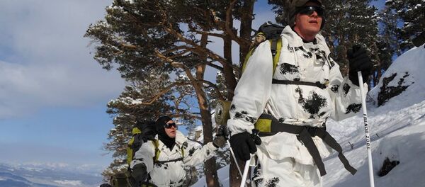 Учения в Школе горной подготовки в Сачхере - Sputnik Армения