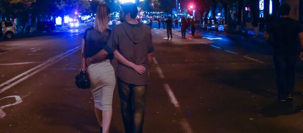 Митинг на улице Баграмяна против подорожания электроэнергии Митинг на улице Баграмяна против подорожания электроэнергии - Sputnik Армения