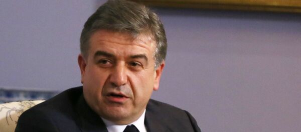 Премьер-министр РФ Д. Медведев встретился с премьер-министром РФ Армении К. Карапетяном - Sputnik Армения